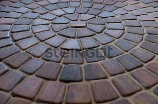 Тротуарная плитка Классика круговая "Бленд" завода Steingot